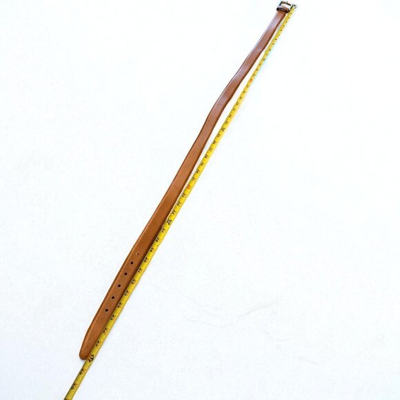 Men's Size 42 Genuine Leather Brown Belt - Picture 8 of 10